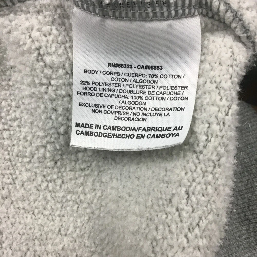Jordan Hoodie Men 3XL Gray Flight Jumpman Essentials Pullover Sweatshirt XXXL *